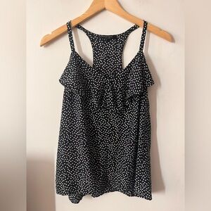 Nanette Lepore Polka Dot 100% Silk Cami Top - 8